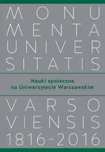 Nauki społeczne na Uniwersytecie Warszawskim