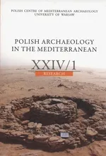 Polish Archaeology in the Mediterranean XXIV/1 Research