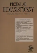 Przegląd humanistyczny 2015/3
