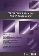 Zarządzanie Publiczne 3 (45) / 2018
