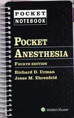 Pocket Anesthesia Fourth edition - Ehrenfeld Jesse M.