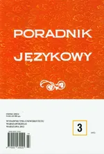 Poradnik Językowy 3/2012