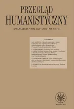 Przegląd Humanistyczny 3/2021