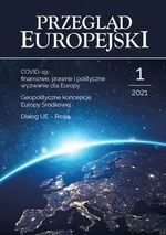 Przegląd Europejski 1/2021