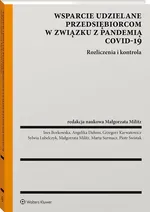 Wsparcie udzielane przedsiębiorcom w związku z pandemią COVID-19