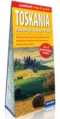 Toskania Florencja Siena Piza 2w1 przewodnik i mapa
