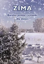 Zima Bardzo proste czytanki dla dzieci - Magdalena Hinz