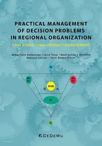 Practical management of decision problems in regional organization - Małgorzata Rutkowska