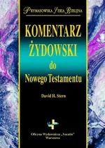 Komentarz Żydowski do Nowego Testamentu - Stern David H.