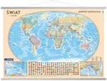 Świat Mapa ścienna Podział polityczny 1:30 000 000
