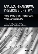 Analiza finansowa przedsiębiorstwa - Franciszek Bławat