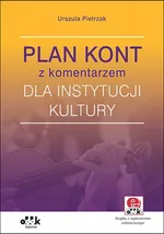 Plan kont z komentarzem dla instytucji kultury - Urszula Pietrzak