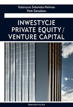 Inwestycje private equity/venture capital - Piotr Sieradzan