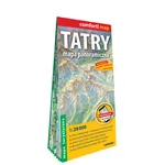 Tatry mapa panoramiczna mapa turystyczna 1:28 000