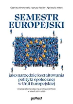 Semestr europejski jako narzędzie kształtowania polityki społecznej w Unii Europejskiej - Janusz Rosiek