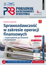 Sprawozdawczość w zakresie operacji finansowych - rozporządzenie po zmianach z komentarzem - Krystyna Gąsiorek