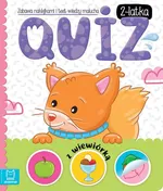 Quiz 2-latka z wiewiórką Zabawa naklejkami i test wiedzy malucha - Anna Podgórska