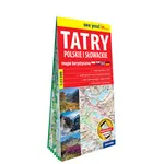 Tatry Polskie i Słowackie papierowa mapa turystyczna 1:55 000