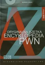 Oryginalna A-Zetka Encyklopedia PWN + płyta CD - Outlet