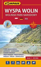 Wyspa Wolin Woliński Park Narodowy mapa turystyczna 1:50 000