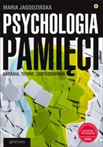 Psychologia pamięci - Outlet - Maria Jagodzińska