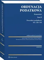 Ordynacja podatkowa Komentarz Tom II - Teszner Krzysztof