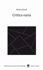 Critica varia - Marian Kisiel