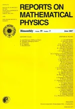 Reports on Mathematical Physics 59/3 2007