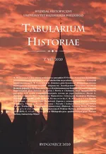 Tabularium Historiae T. VII: 2020 - Marek G. Zieliński