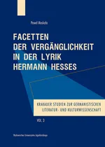 Facetten der Vergänglichkeit in der Lyrik Hermann Hesses - Paweł Moskała