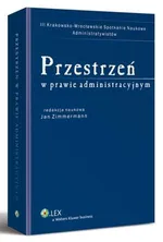 Przestrzeń w prawie administracyjnym - Jan Zimmermann