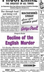 Decline of the English Murder - George Orwell