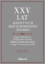 XXV lat Konstytucji Rzeczypospolitej Polskiej.