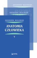 Anatomia człowieka Bochenek Reicher PAKIET: tom 1-5 (oprawa miękka)