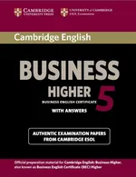 Cambridge English Business Higher 5 Student's Book with Answers