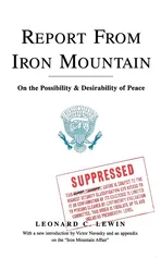 Report from Iron Mountain - Leonard C. Lewin