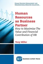 Human Resources As Business Partner - Tony Miller