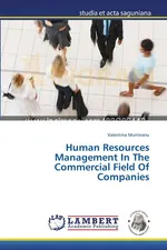 Human Resources Management In The Commercial Field Of Companies - Valentina Munteanu