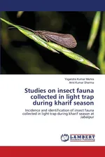 Studies on insect fauna collected in light trap during kharif season - Yogendra Kumar Mishra