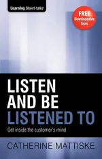 Listen and Be Listened To - Catherine Mattiske