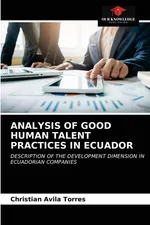 ANALYSIS OF GOOD HUMAN TALENT PRACTICES IN ECUADOR - Torres Christian Avila