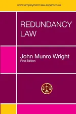 Redundancy Law - John Munro Wright