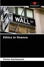 Ethics in finance - Florian Amirhosseini