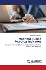 Important Human Resources Indicators - Seyed Azim Hosseini
