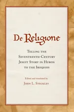 De Religione - John L. Steckley