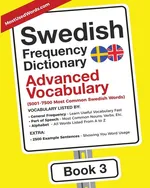 Swedish Frequency Dictionary - Advanced Vocabulary - MostUsedWords