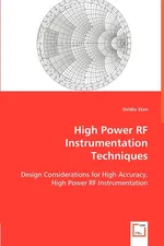 High Power RF Instrumentation Techniques - Ovidiu Stan