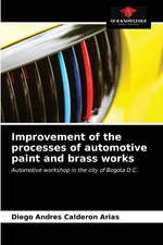 Improvement of the processes of automotive paint and brass works - Arias Diego Andres Calderon