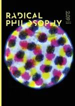 Radical Philosophy 2.09 / Winter 2020-21 - Philosophy Collective Radical