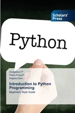 Introduction to Python Programming - Durgadevi P